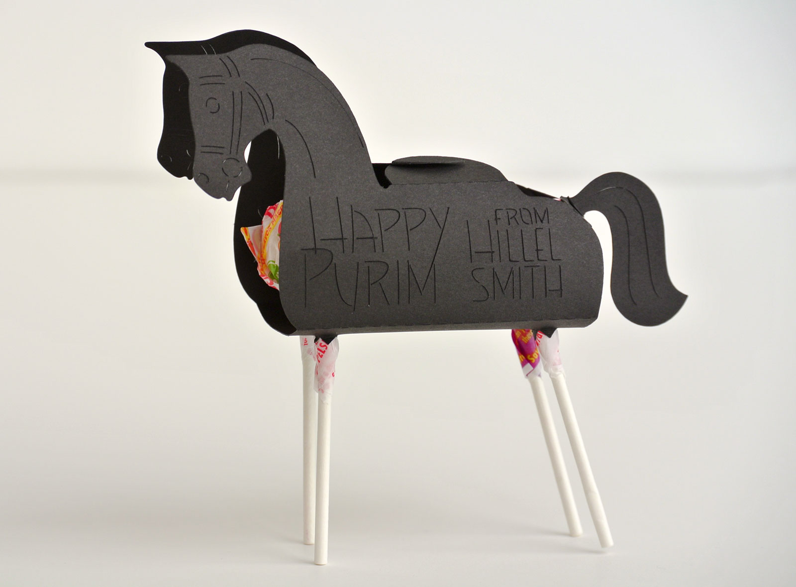 purim horse boxes